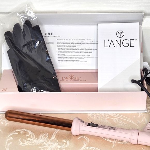 Other - L'ange Curling Wand 25mm titanium pink blush rose gold, gift for her